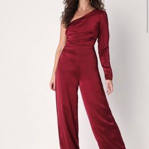 Lulus red jump suit